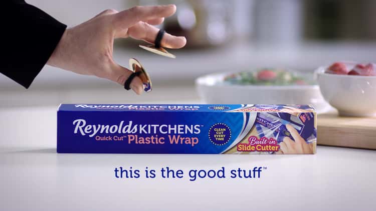 Reynolds KITCHENS™ Quick Cut™ Plastic Wrap: Tiniest Victory Behind