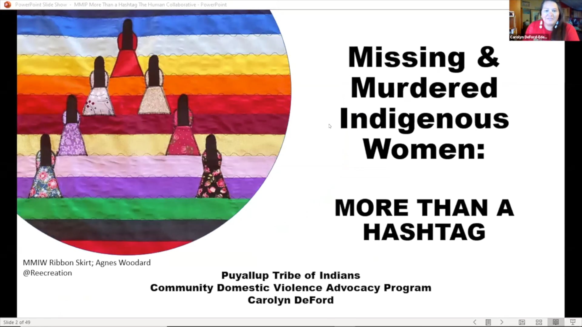 Missing and Murdered Indigenous Women