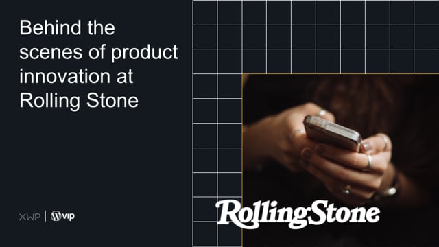 Thumbnail for: Live panel: Behind the scenes of product innovation at Rolling Stone