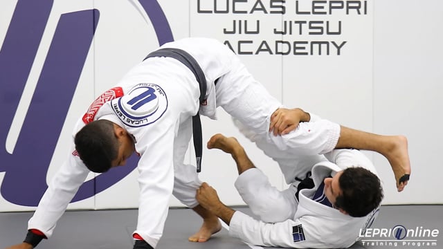Spider Guard With Half Lasso to De La Riva Variation Sweep