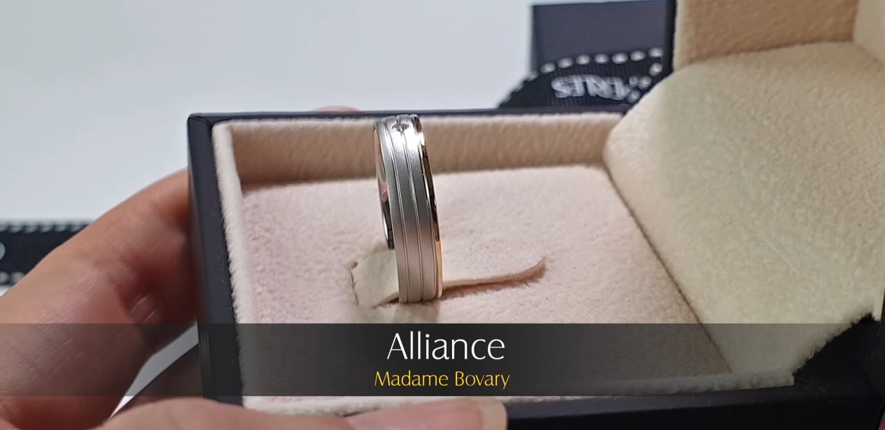 Bague Madame Bovary - 2 Ors & Diamant | Gemperles