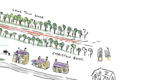 Brunton Cottages - animated walk