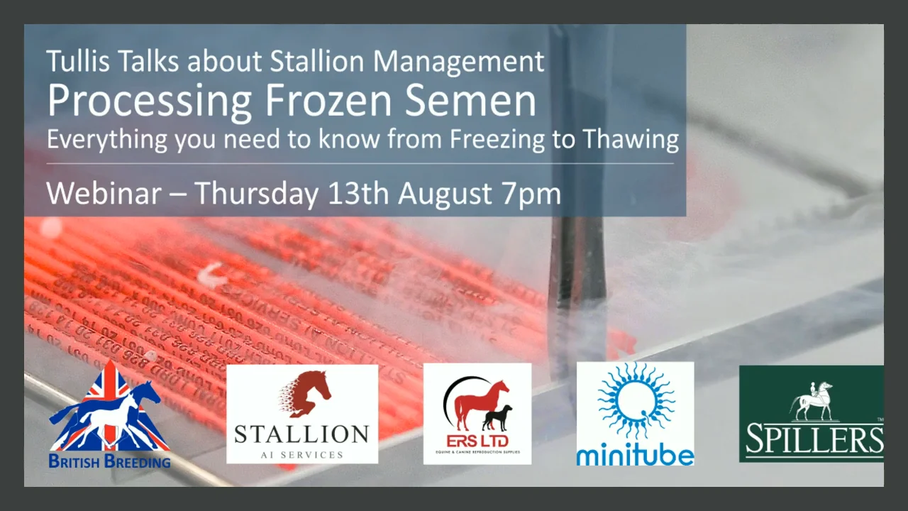 Tullis Talks about Processing Frozen Semen