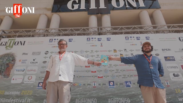 Tito Faraci e Wallie al Giffoni 50