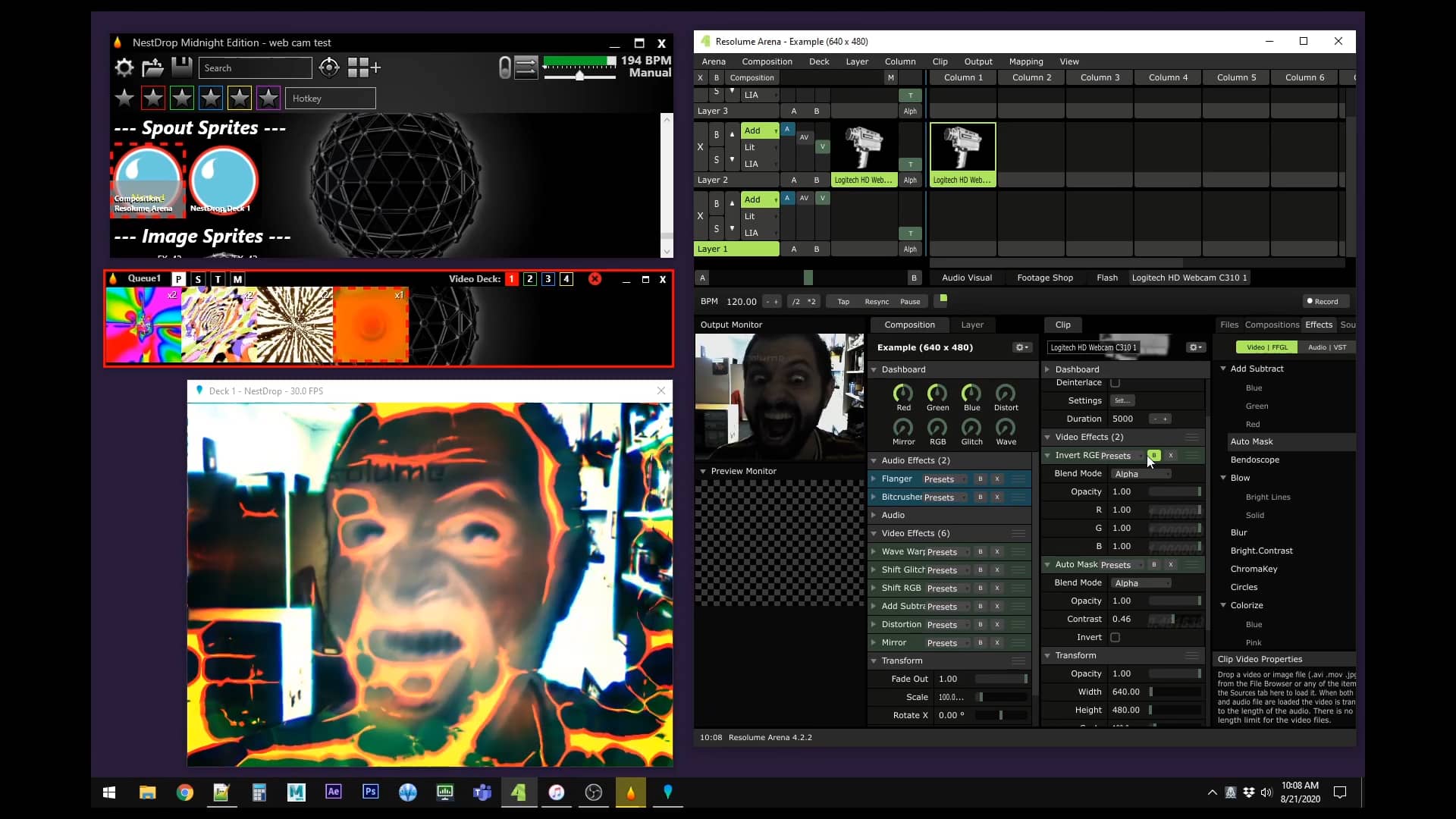 Advanced Mixing Techniques NestDrop Midnight Edition on Vimeo
