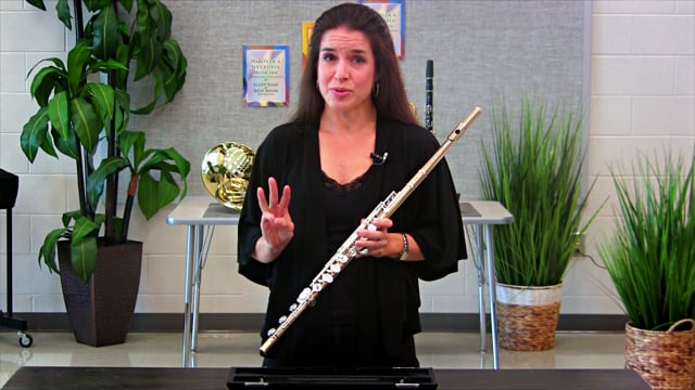 Flute Clinic - 05 Holding the Flute