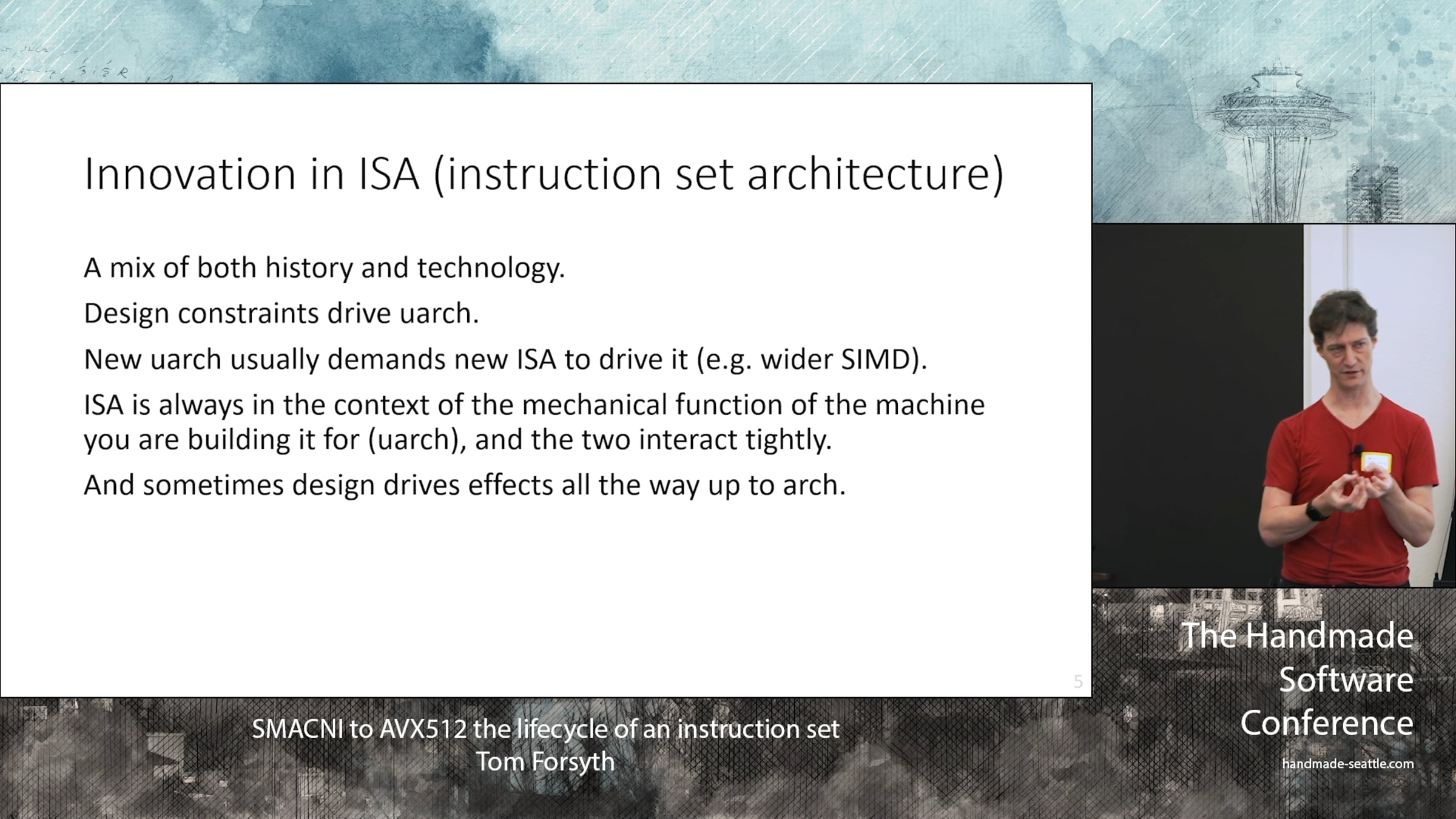 Tom Forsyth - The Lifecycle of an Instruction Set