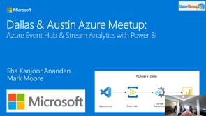 Azure Event Hub & Stream Analytics with Power BI