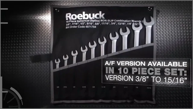 Roebuck spanner online set