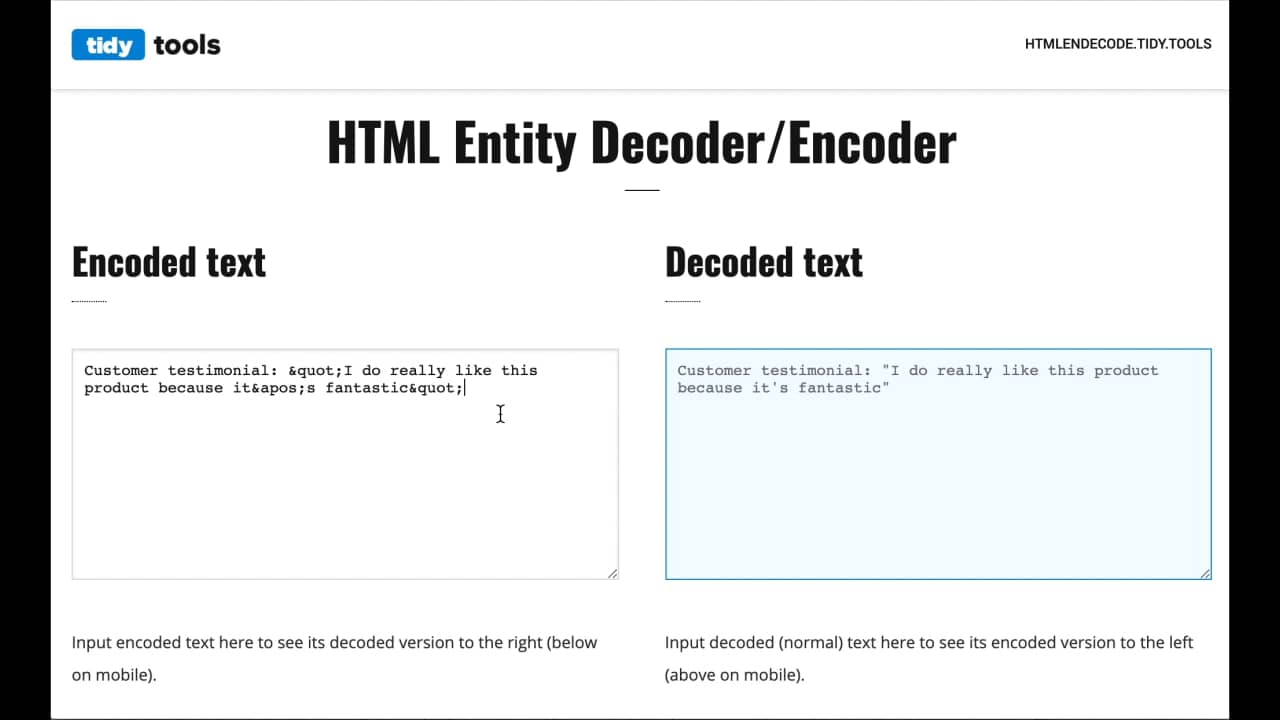 how-to-decode-and-encode-html-entities-on-vimeo