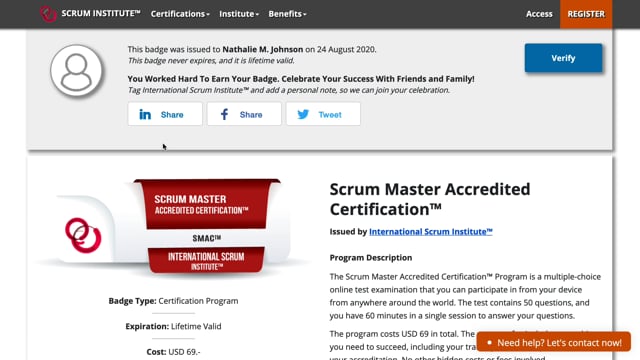 International Scrum Institute | Official Scrum Certifications