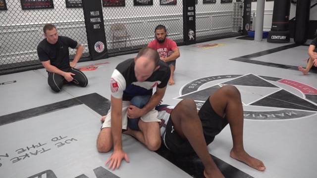 Spiral Arm Bar & Reverse Triangle from the Omoplata Sweep