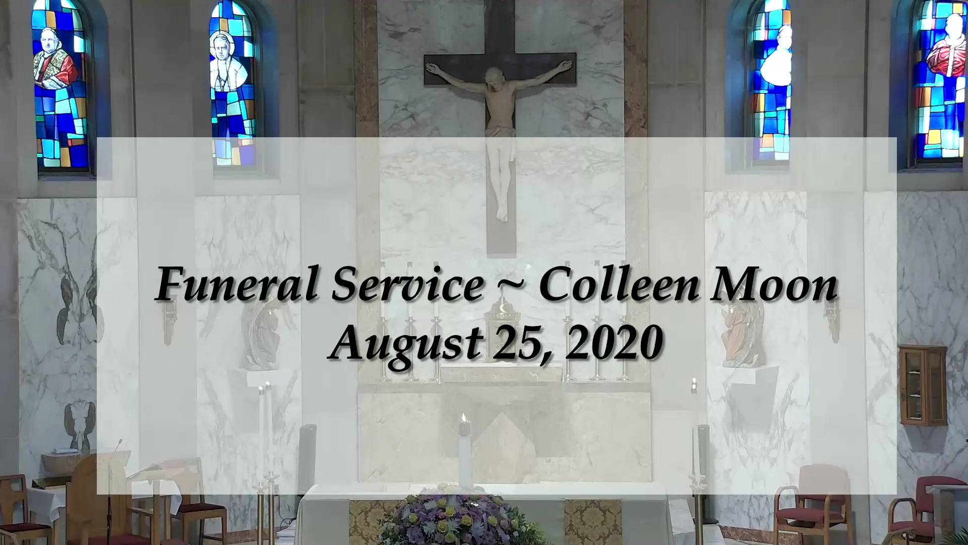 Funeral Service - Colleen Moon on Vimeo