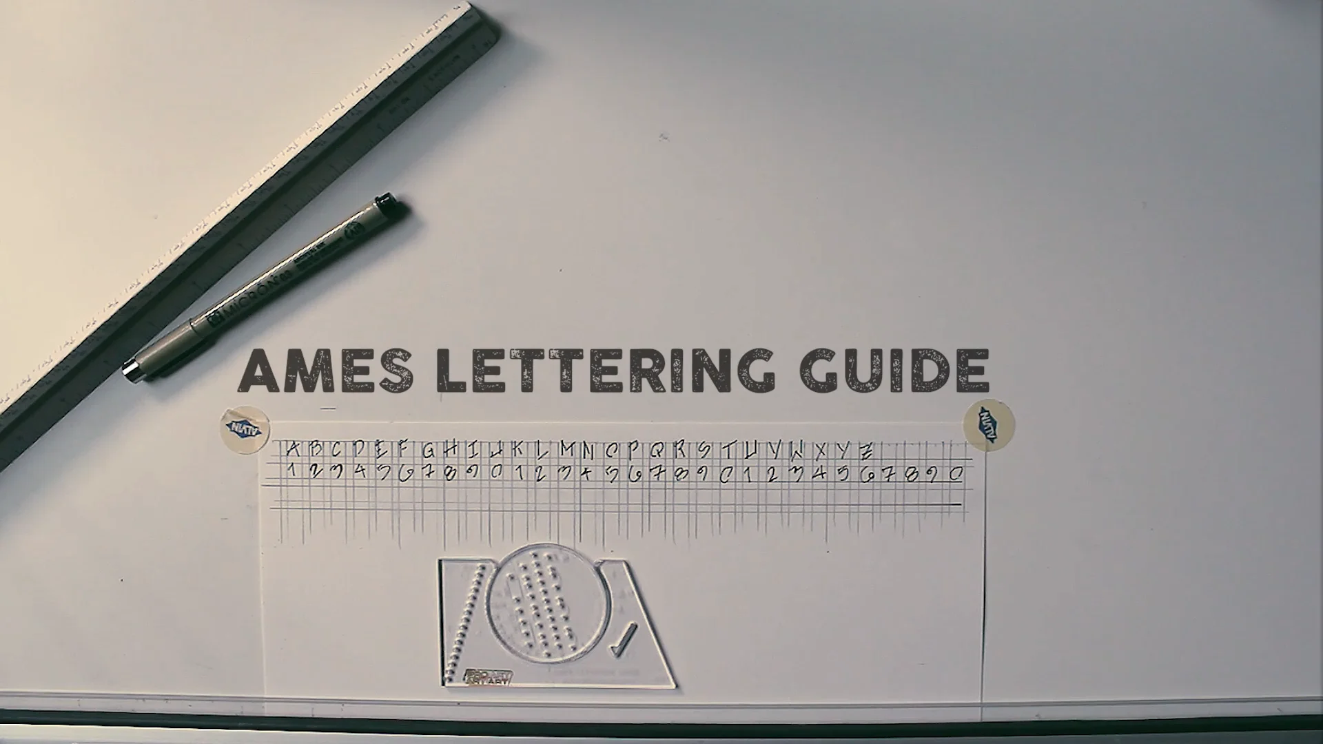 Ames Lettering Guide