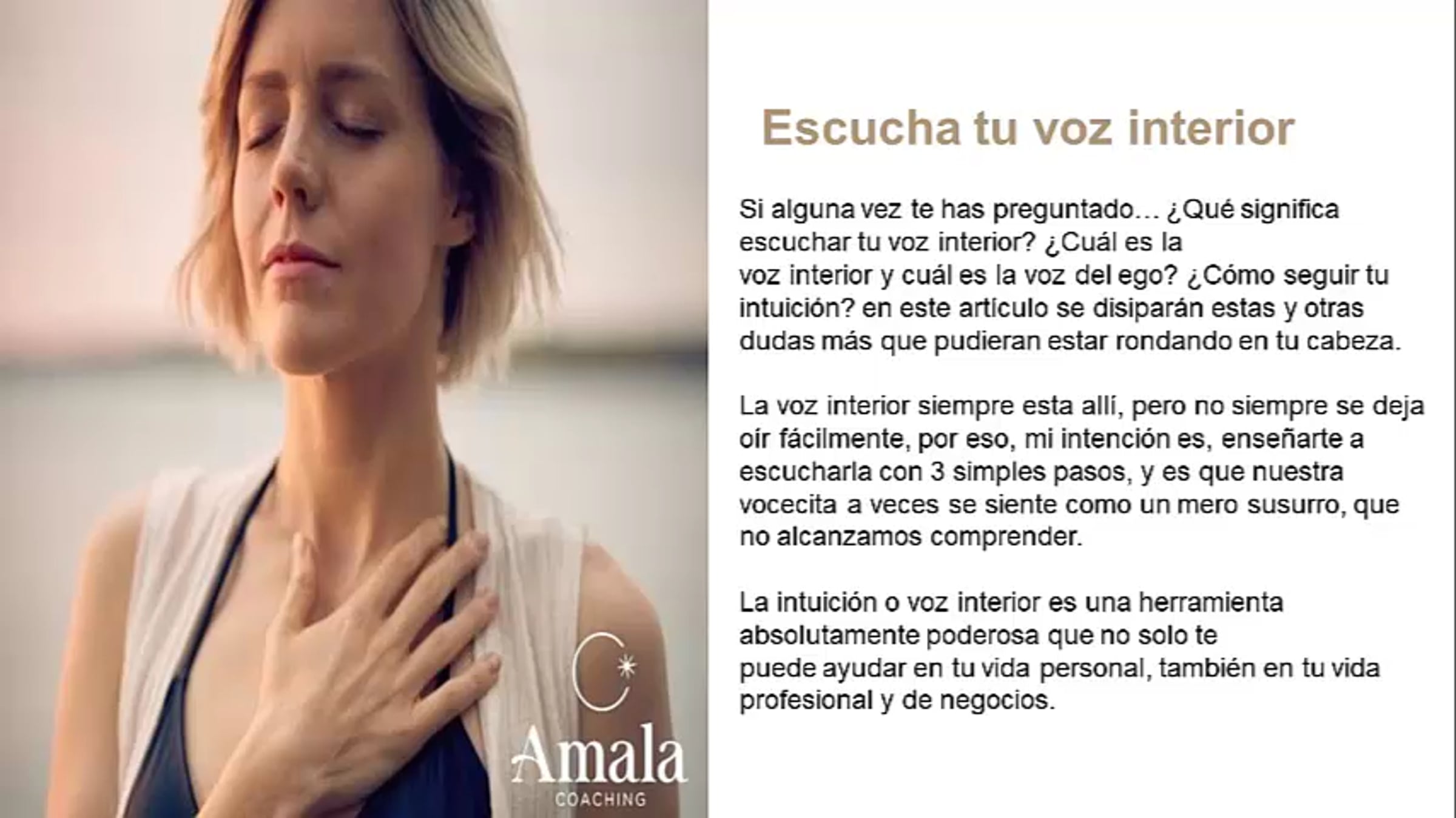 Aprende a escuchar tu voz interior en 3 pasos | Videos & Movies on Vimeo