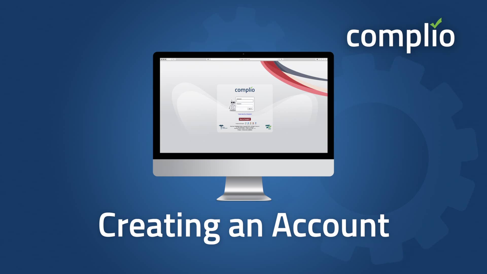 Complio Creating an Account