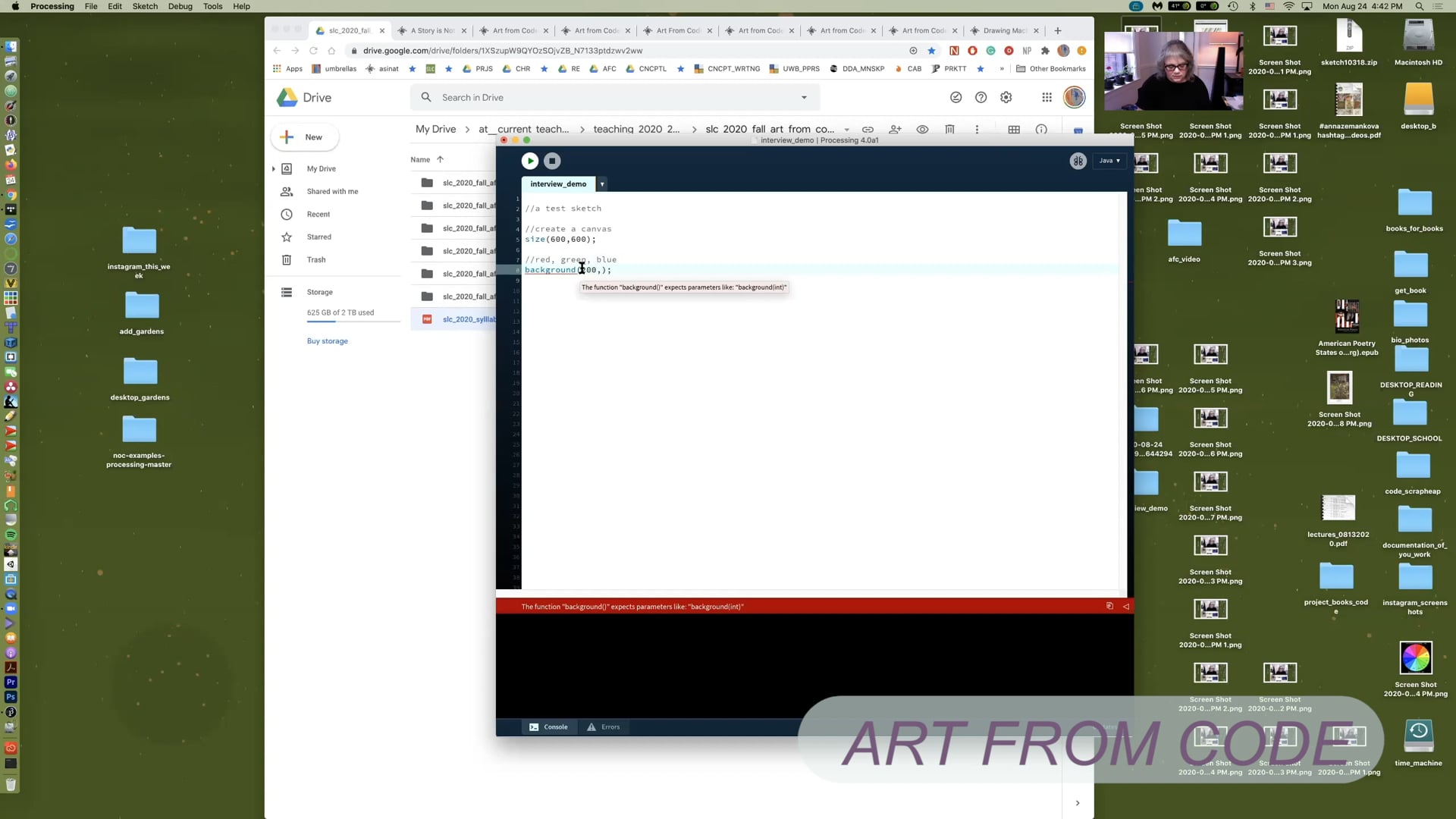 ART FROM CODE