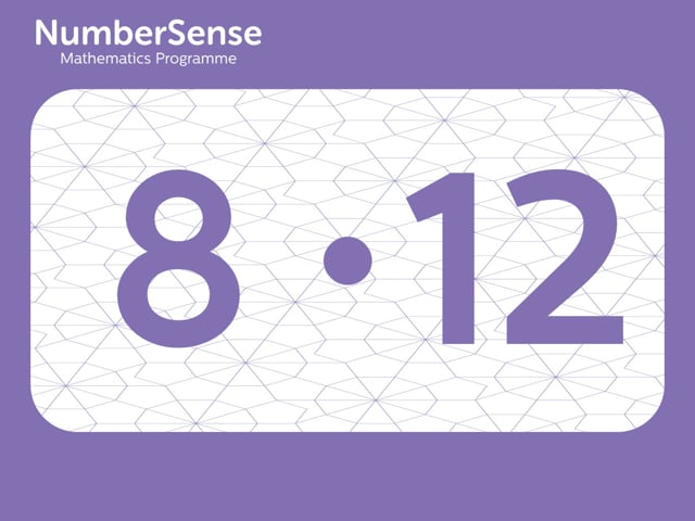 NumberSense Manipulating Numbers: Level 8, Task 12 (Gr.2, T.4, Wkbk 8)