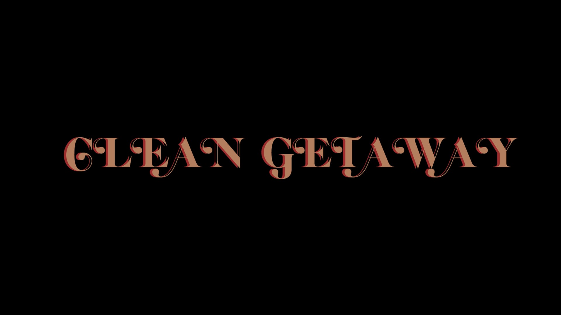 Clean Getaway (Short Audio Narrative)