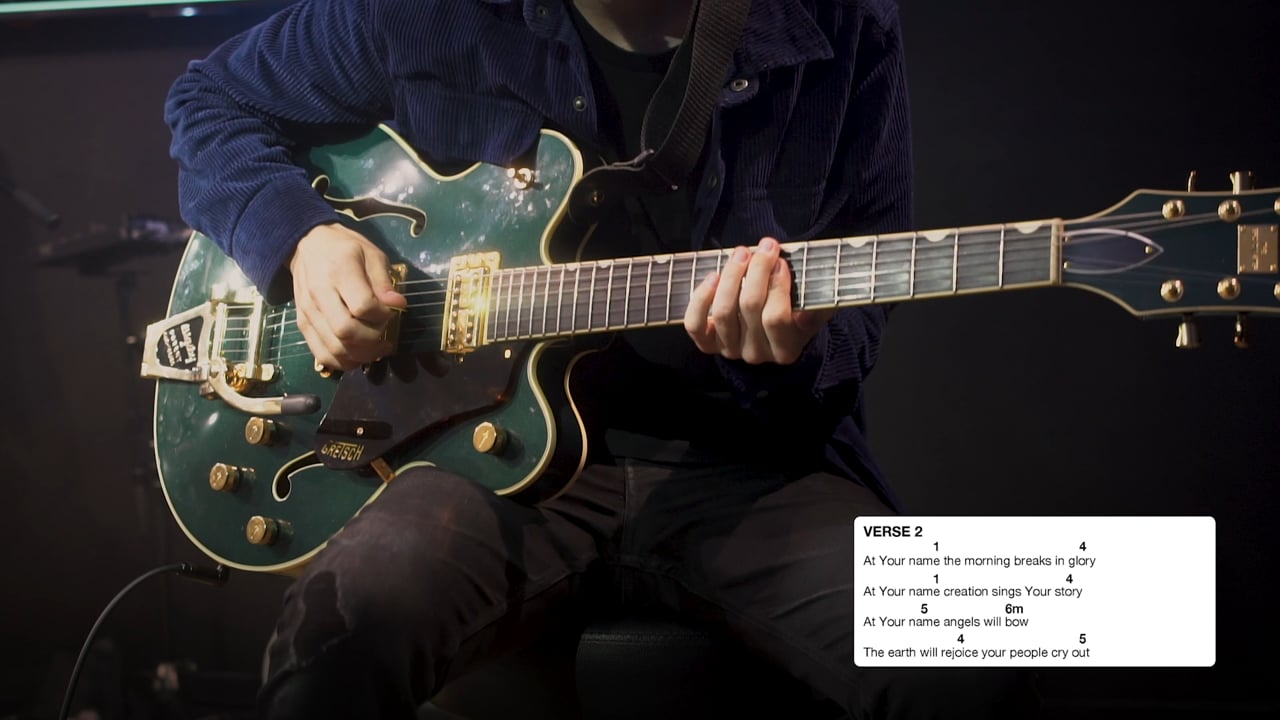 At Your Name By Phil Wickham Electric Guitar The Worship Initiative