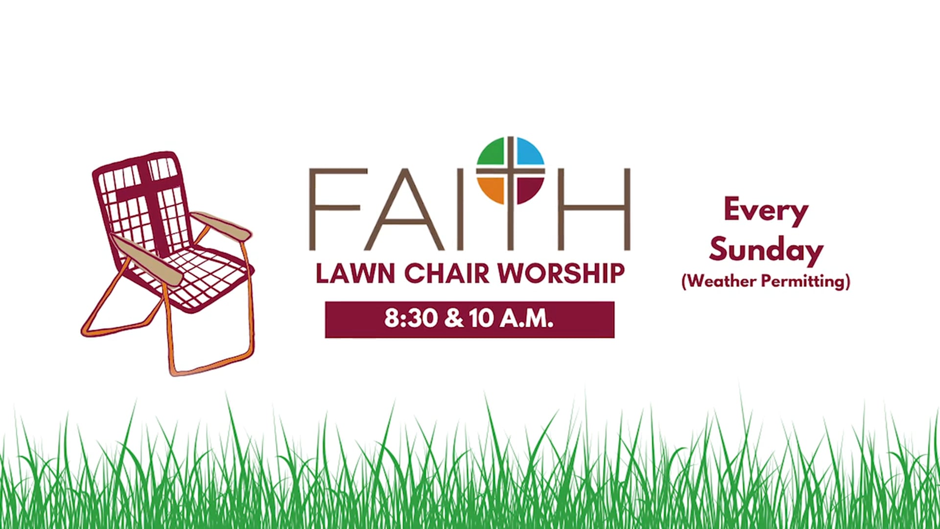 Join Us for Lawn Chair Worship!