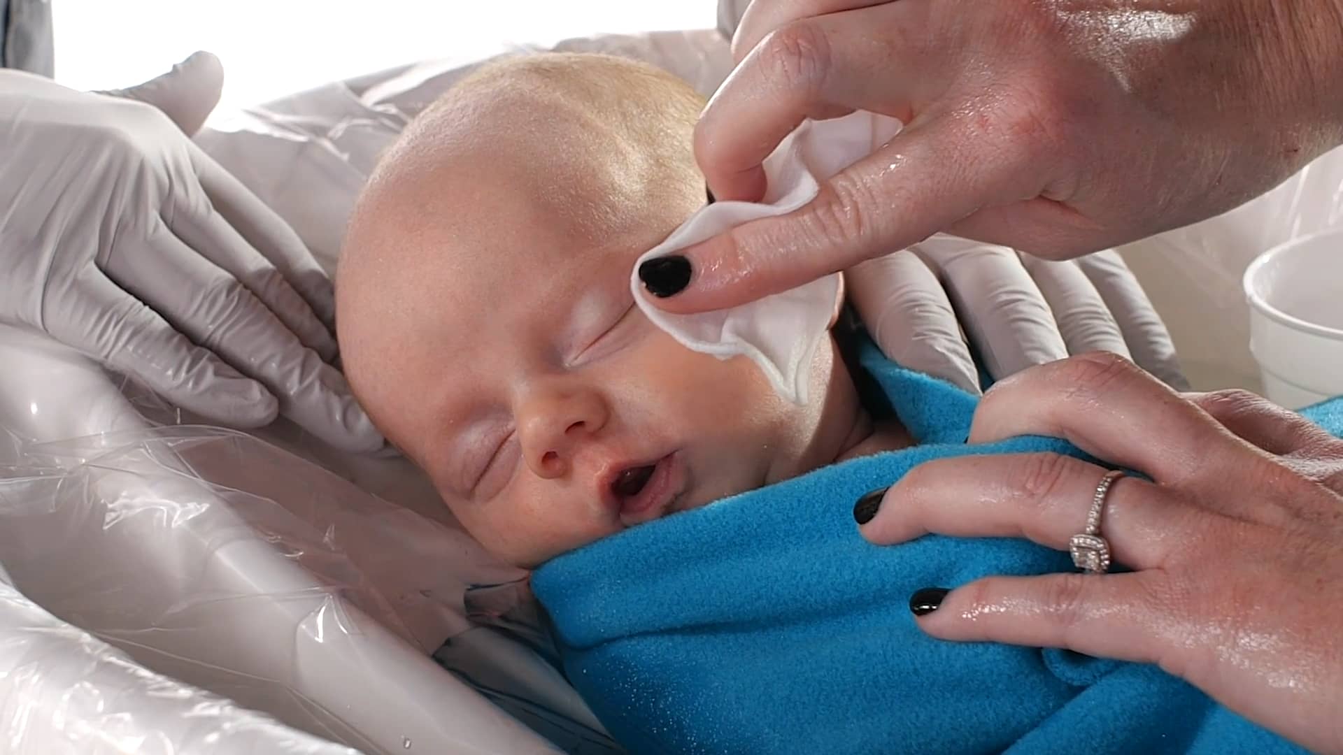 Swaddle Bathing with the TurtleTub overview video AWHONNtv. on Vimeo