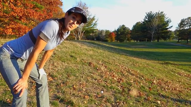 How to Play a Ball Well Below Your Feet