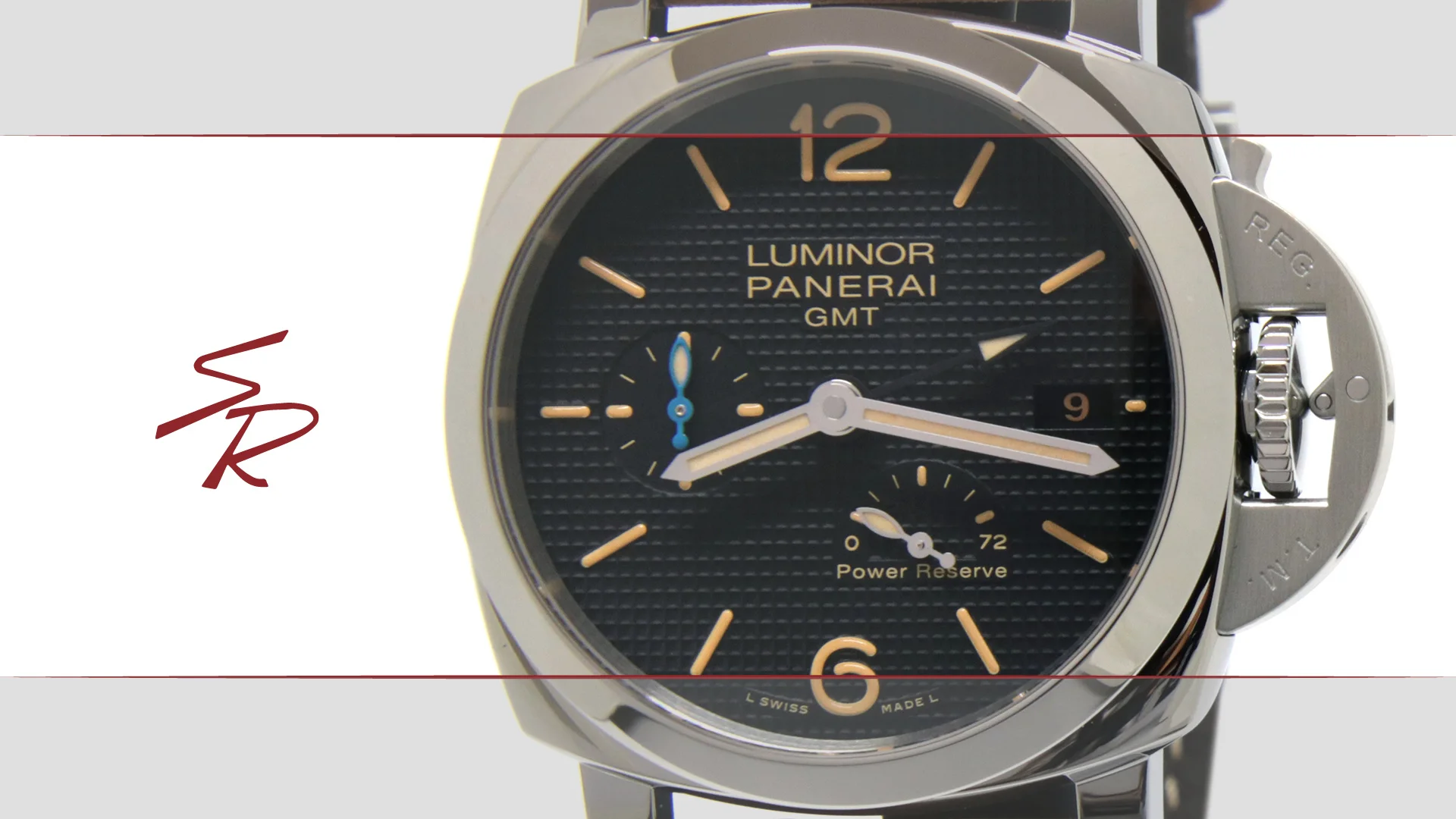 PANERAI Luminor GMT Power Reserve 42mm Black PAM01537