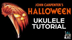 Halloween Theme Song | Ukulele Tutorial + Play Along
