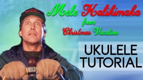 Mele Kalikimaka | Christmas Vacation Soundtrack | Ukulele Tutorial + Play Along