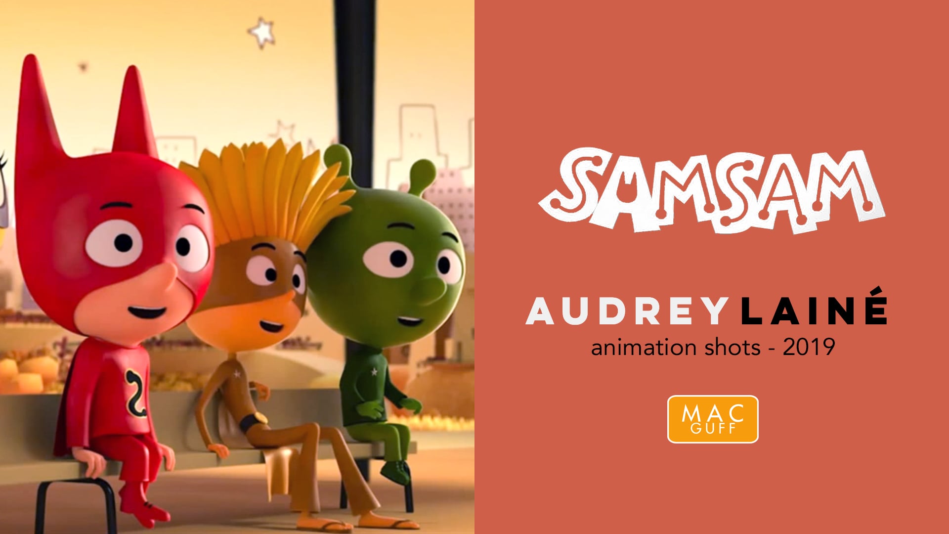 Audrey Lainé // Samsam animation shots 2019