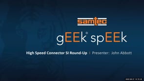 Webinar: High-Speed Connector SI Roundup