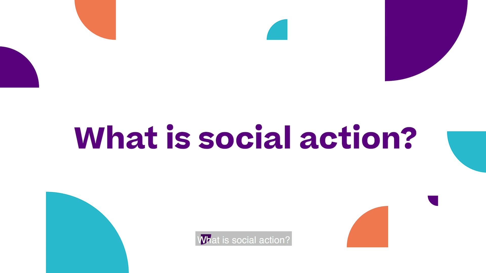 What is Social Action?