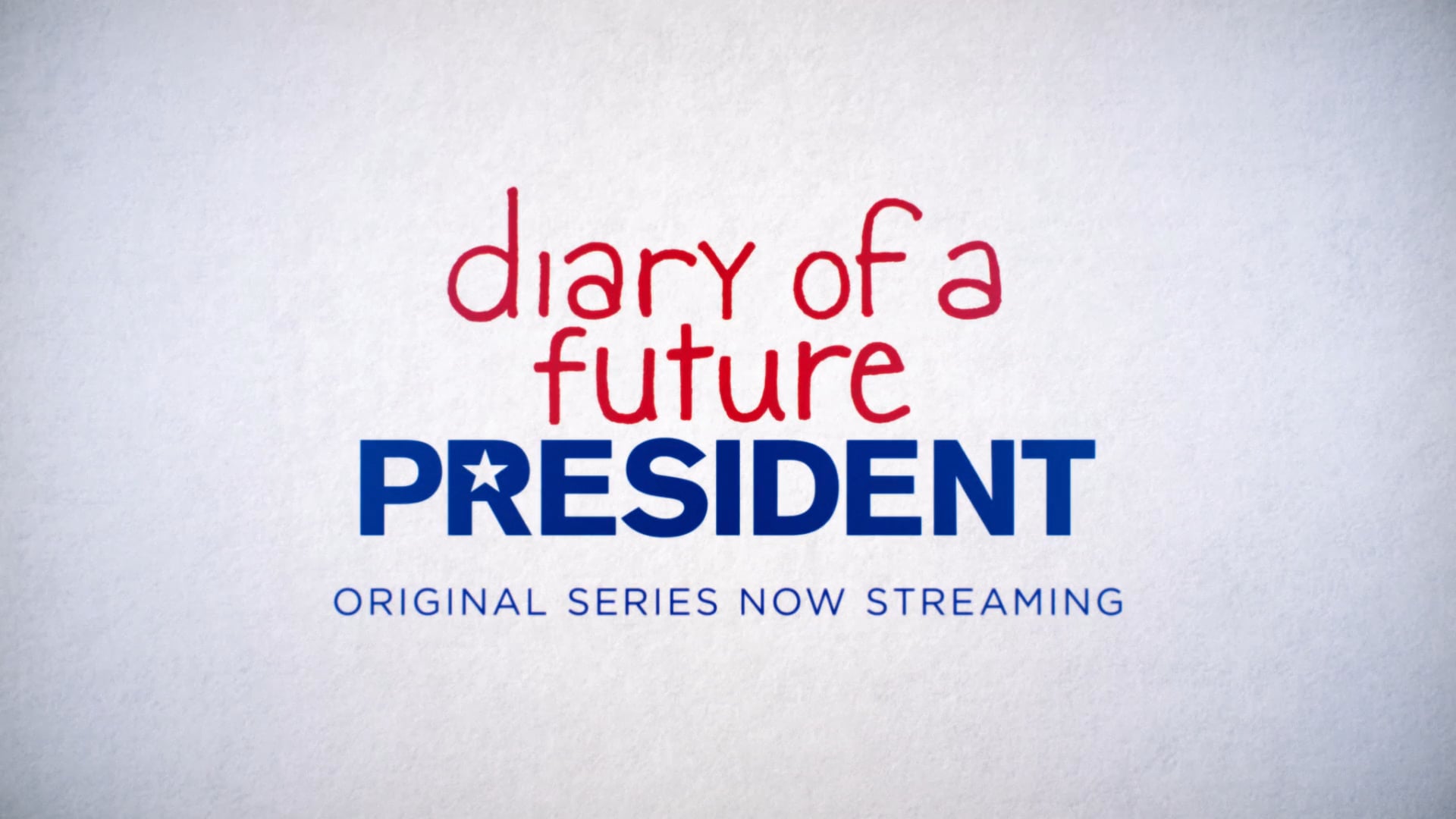 Diary of a Future President - Ready Safe :30 Now