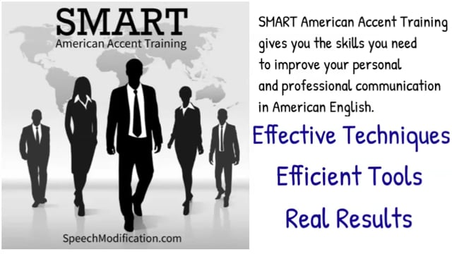 SMART American Accent Training From Speech Modification