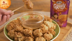 Chicken Poppers (UFC Gravy)