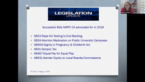 NWPC CA's Effective Legislative Advocacy in a Coronavirus World July 2020