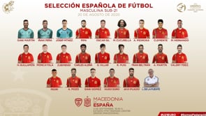 Valery Fernández es concentra avui amb la selecció espanyola sub-21