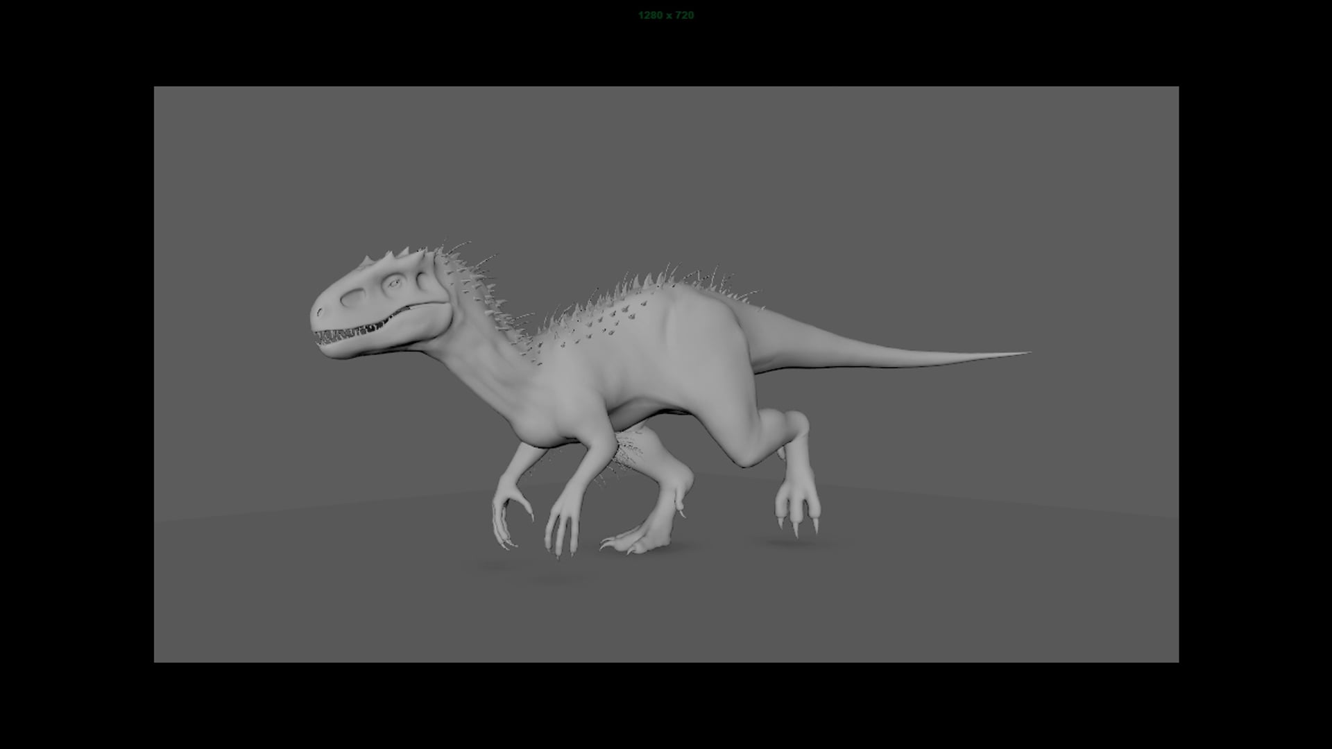 Indominus Rex Walk Cycle