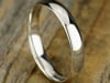 Wedding Band in 14K White Gold, 4MM