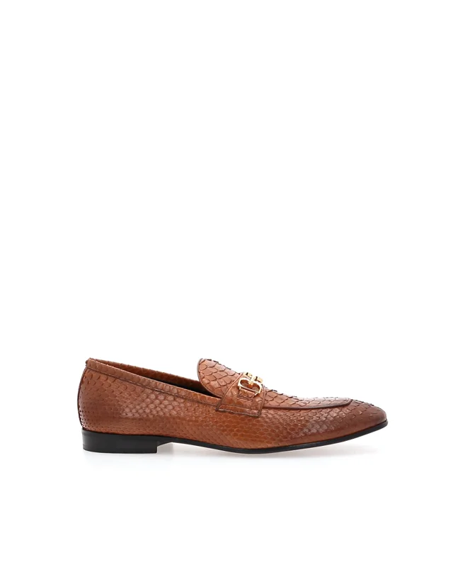 Gucci hot sale python loafers