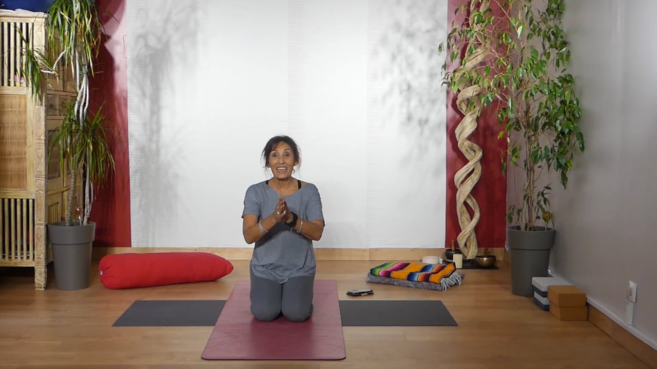 Jour 27. Yoga yin pour assouplir sa colonne vertébrale avec Gladys Delaflor