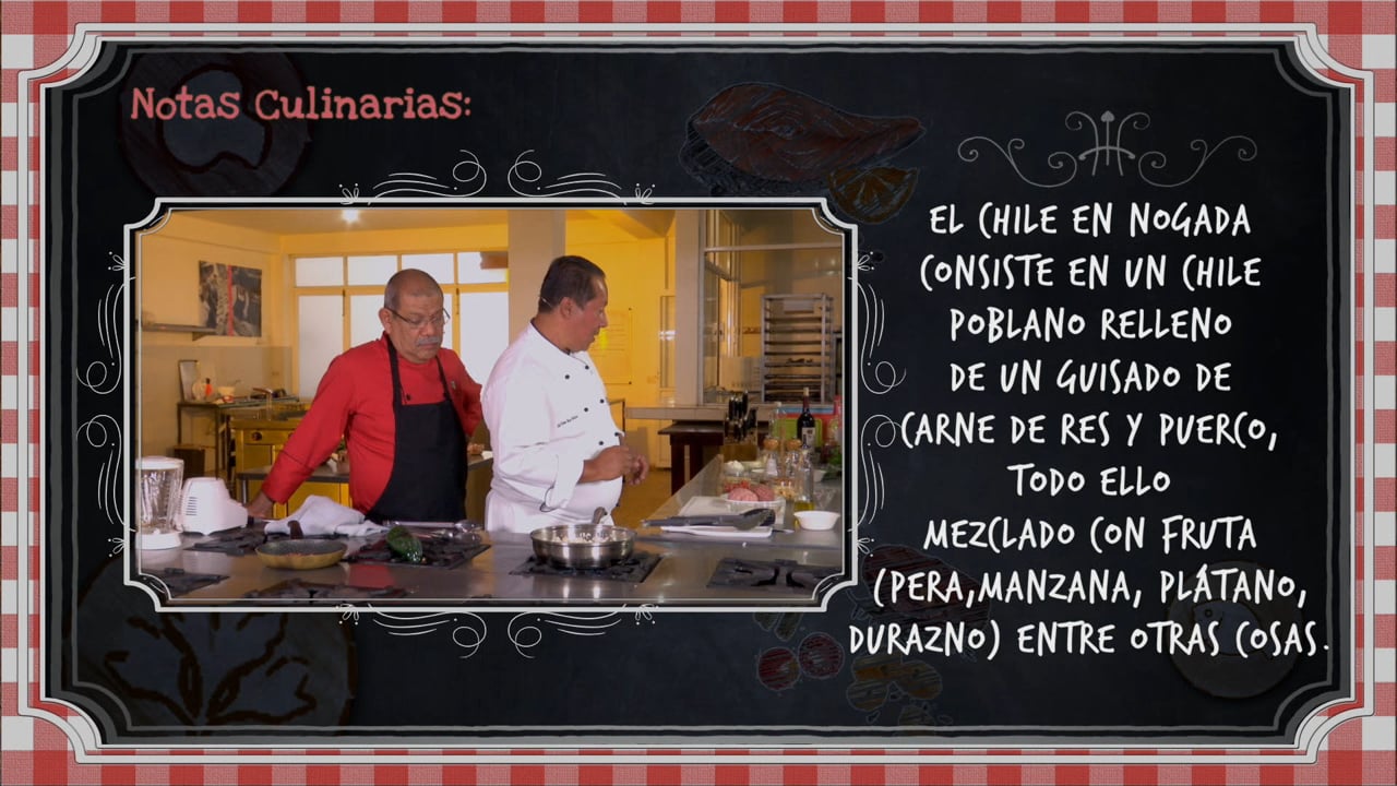 Chiles en Nogada