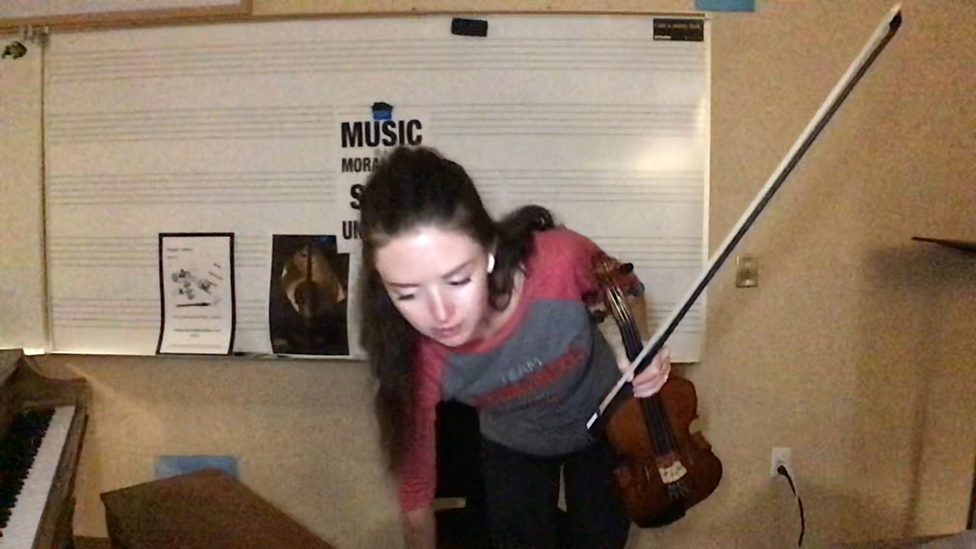 How to Hold and Play with Bow (for violin/viola)