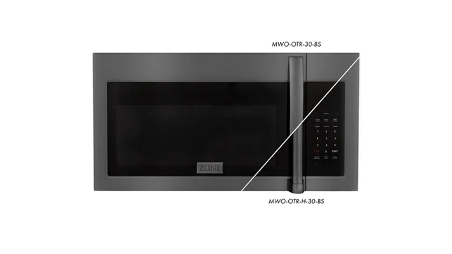 ZLINE Over the Range Convection Microwave Oven in Black Stainless Stee –  Premium Home Source