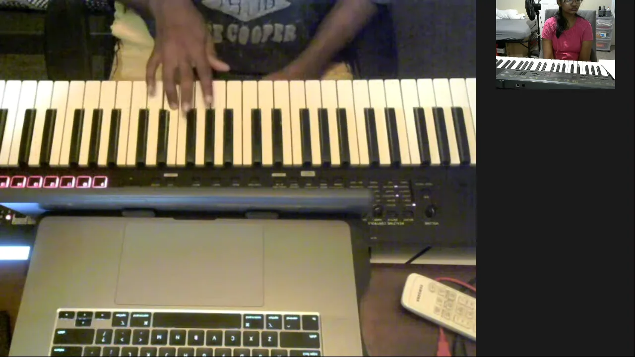 Beginner Carnatic Keyboard - Bmusician Classroom Recording #5613 ...
