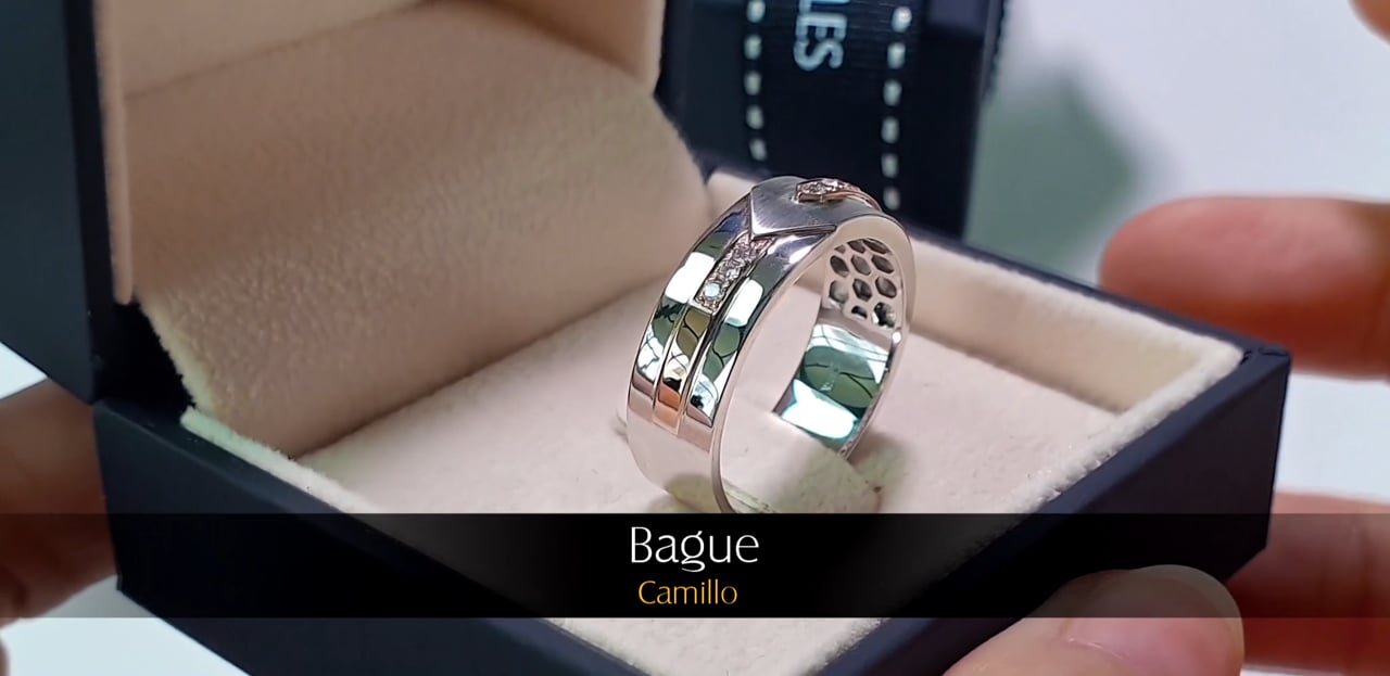Anello Camillo - 2 Ori & Diamanti | Gemperles