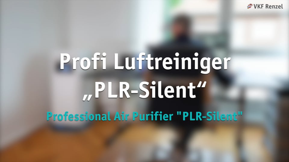 10-0537-7 Profi Luftreiniger „PLR-Silent“ mit HEPA-Filter H14 und UV-C Licht