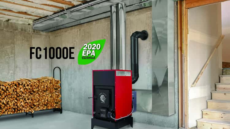 FC1000E | Fire Chief Warm Air Wood Furnace on Vimeo