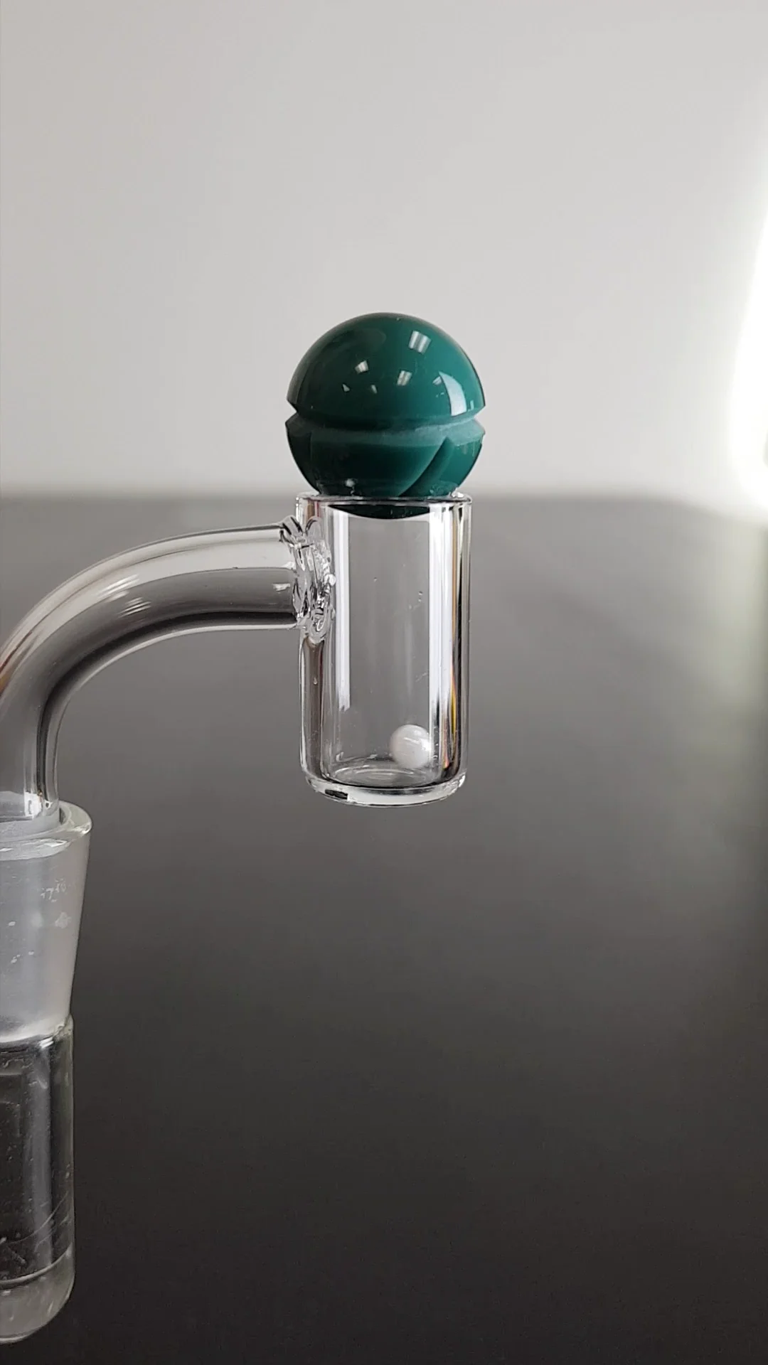 TERP SPHERE - Marble Spinner Carb Cap for Puffco Peak - Opal